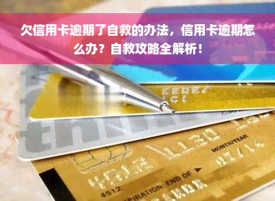 欠信用卡逾期了自救的办法，信用卡逾期怎么办？自救攻略全解析！