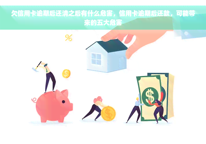 欠信用卡逾期后还清之后有什么危害，信用卡逾期后还款，可能带来的五大危害