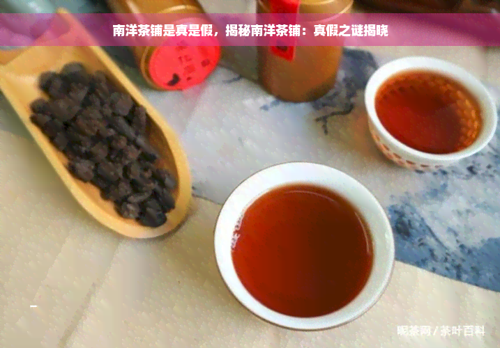 南洋茶铺是真是假，揭秘南洋茶铺：真假之谜揭晓