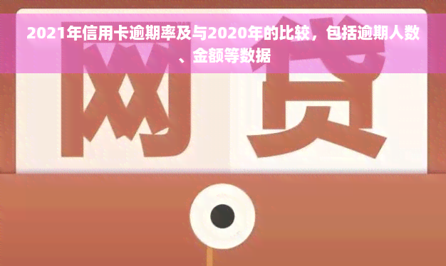 2021年信用卡逾期率及与2020年的比较，包括逾期人数、金额等数据