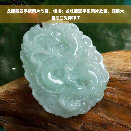 龙牌翡翠手把图片欣赏，惊艳！龙牌翡翠手把图片欣赏，领略大自然的鬼斧神工