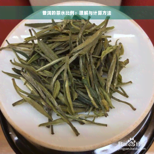 普洱的茶水比例：理解与计算方法