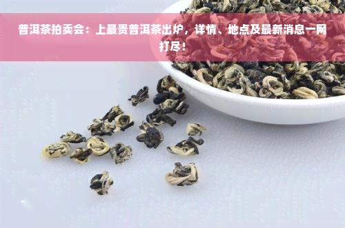 普洱茶拍卖会：上最贵普洱茶出炉，详情、地点及最新消息一网打尽！