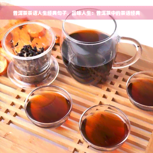 普洱茶茶语人生经典句子，品味人生：普洱茶中的茶语经典