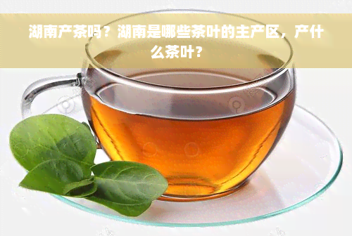 湖南产茶吗？湖南是哪些茶叶的主产区，产什么茶叶？