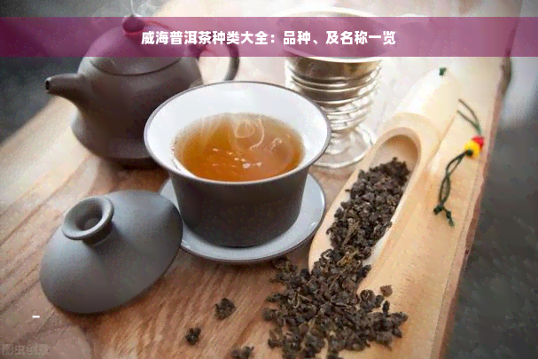 威海普洱茶种类大全：品种、及名称一览