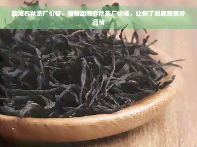 勐海春秋茶厂价格，揭秘勐海春秋茶厂价格，让你了解最新茶叶行情