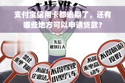 支付宝信用卡都逾期了，还有哪些地方可以申请贷款？