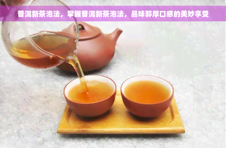 普洱新茶泡法，掌握普洱新茶泡法，品味醇厚口感的美妙享受