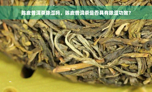 陈皮普洱茶除湿吗，陈皮普洱茶是否具有除湿功效？