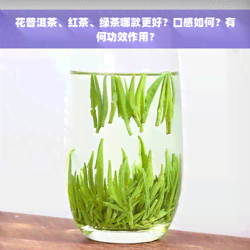 花普洱茶、红茶、绿茶哪款更好？口感如何？有何功效作用？