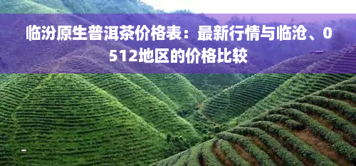 临汾原生普洱茶价格表：最新行情与临沧、0512地区的价格比较