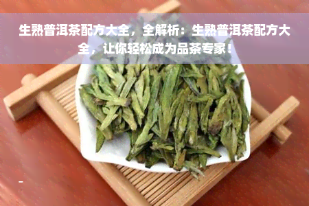 生熟普洱茶配方大全，全解析：生熟普洱茶配方大全，让你轻松成为品茶专家！