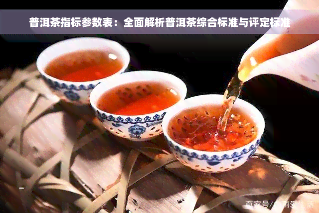 普洱茶指标参数表：全面解析普洱茶综合标准与评定标准