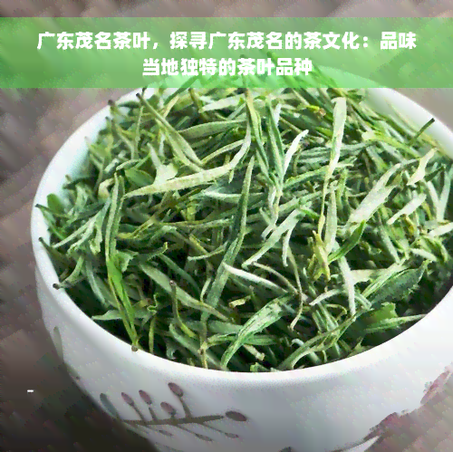 广东茂名茶叶，探寻广东茂名的茶文化：品味当地独特的茶叶品种