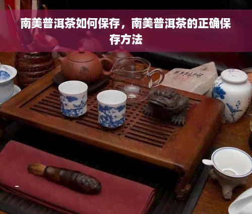 南美普洱茶如何保存，南美普洱茶的正确保存方法