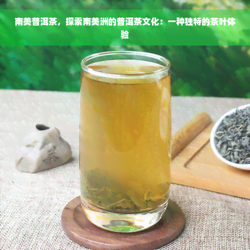 南美普洱茶，探索南美洲的普洱茶文化：一种独特的茶叶体验