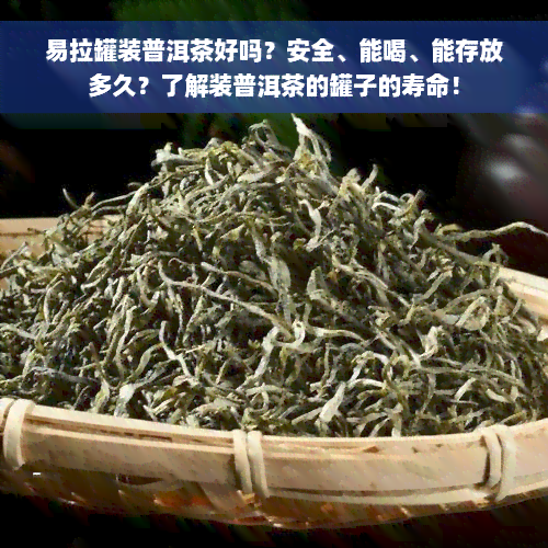 易拉罐装普洱茶好吗？安全、能喝、能存放多久？了解装普洱茶的罐子的寿命！