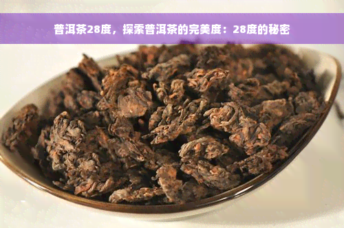 普洱茶28度，探索普洱茶的完美度：28度的秘密