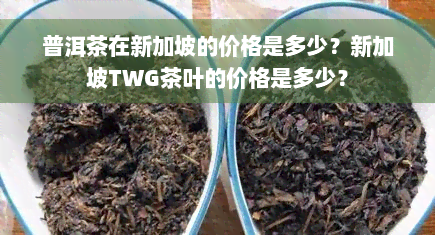 普洱茶在新加坡的价格是多少？新加坡TWG茶叶的价格是多少？