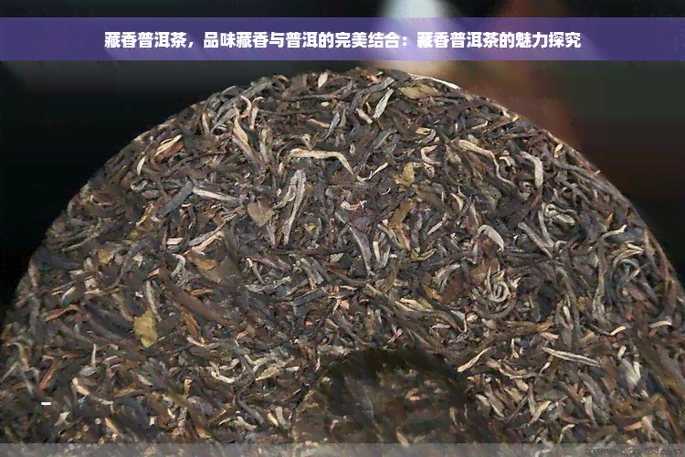 藏香普洱茶，品味藏香与普洱的完美结合：藏香普洱茶的魅力探究