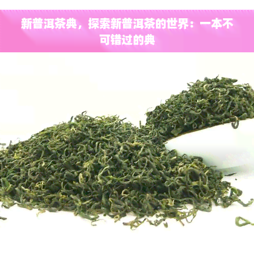 新普洱茶典，探索新普洱茶的世界：一本不可错过的典