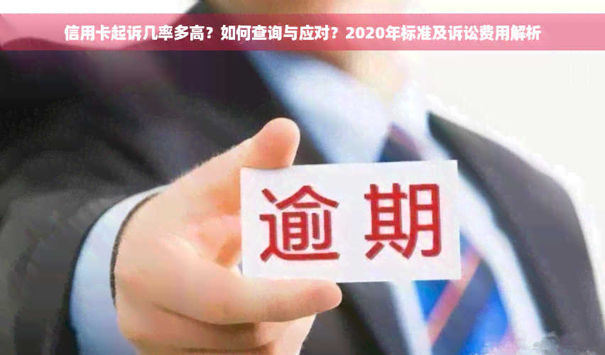 信用卡起诉几率多高？如何查询与应对？2020年标准及诉讼费用解析