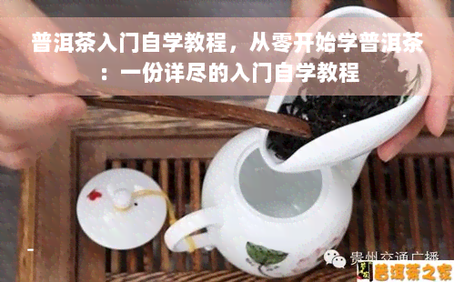 普洱茶入门自学教程，从零开始学普洱茶：一份详尽的入门自学教程