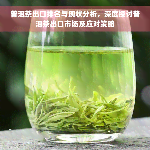 普洱茶出口排名与现状分析，深度探讨普洱茶出口市场及应对策略