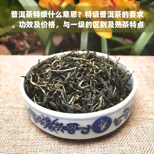 普洱茶特级什么意思？特级普洱茶的要求、功效及价格，与一级的区别及熟茶特点