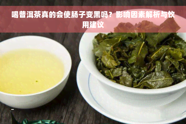 喝普洱茶真的会使肠子变黑吗？影响因素解析与饮用建议