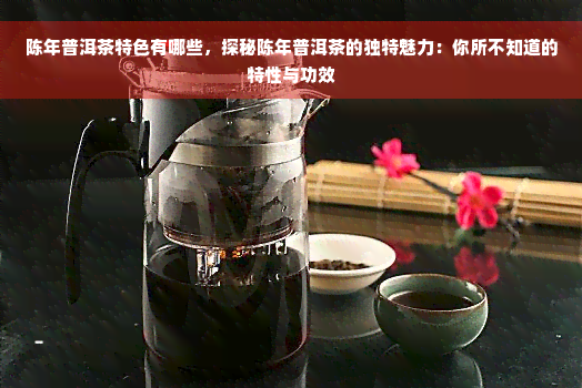 陈年普洱茶特色有哪些，探秘陈年普洱茶的独特魅力：你所不知道的特性与功效