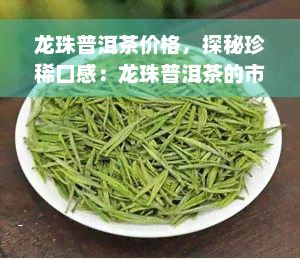 龙珠普洱茶价格，探秘珍稀口感：龙珠普洱茶的市场价格解析