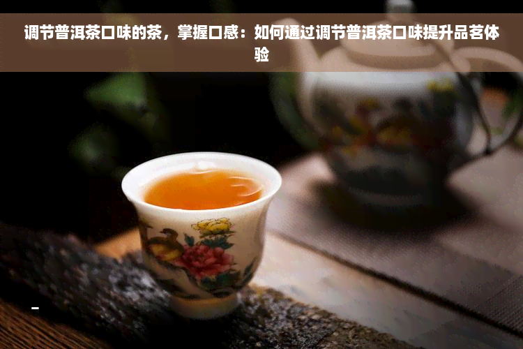 调节普洱茶口味的茶，掌握口感：如何通过调节普洱茶口味提升品茗体验