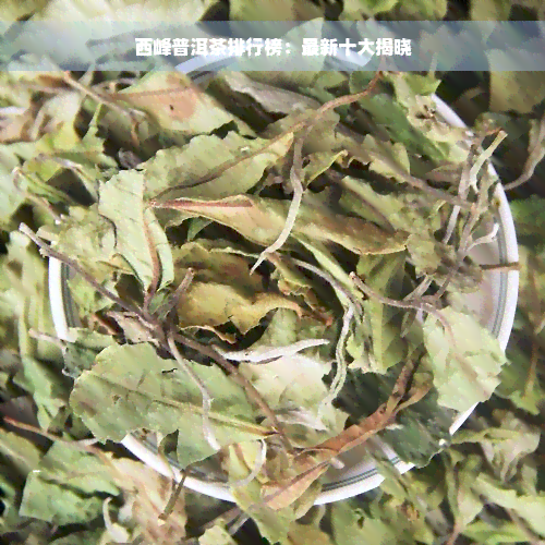 西峰普洱茶排行榜：最新十大揭晓