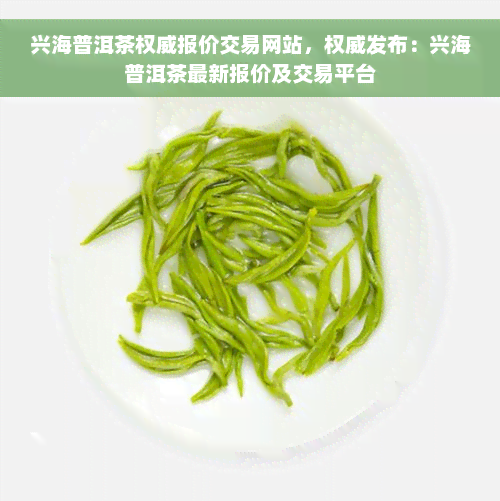 兴海普洱茶权威报价交易网站，权威发布：兴海普洱茶最新报价及交易平台