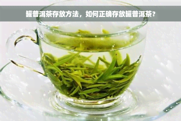 罐普洱茶存放方法，如何正确存放罐普洱茶？