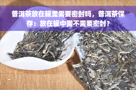 普洱茶放在罐里需要密封吗，普洱茶保存：放在罐中需不需要密封？