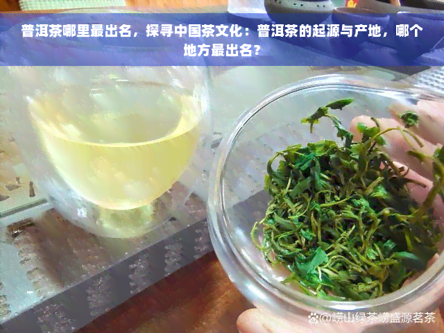 普洱茶哪里最出名，探寻中国茶文化：普洱茶的起源与产地，哪个地方最出名？