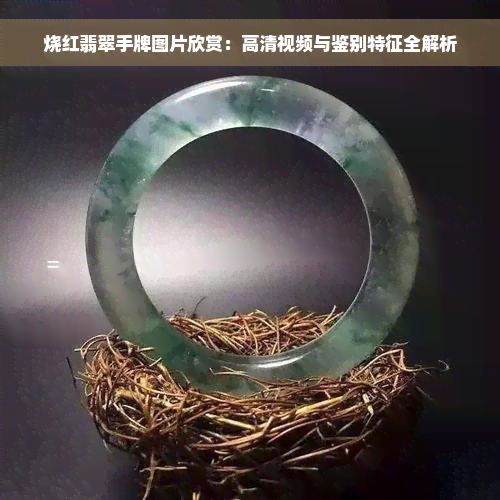 烧红翡翠手牌图片欣赏：高清视频与鉴别特征全解析