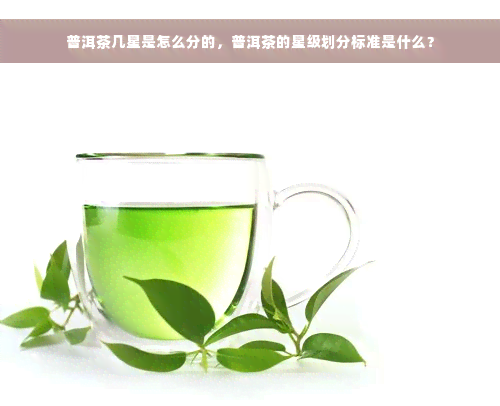 普洱茶几星是怎么分的，普洱茶的星级划分标准是什么？