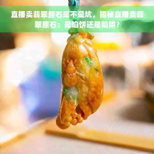 直播卖翡翠原石是不是坑，揭秘直播卖翡翠原石：是馅饼还是陷阱？