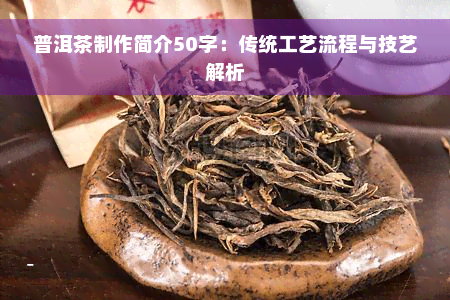 普洱茶制作简介50字：传统工艺流程与技艺解析