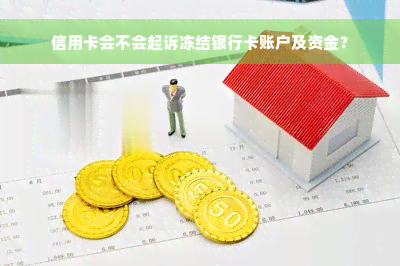 信用卡会不会起诉冻结银行卡账户及资金？