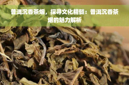 普洱沉香茶烟，探寻文化精髓：普洱沉香茶烟的魅力解析