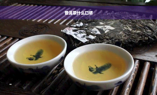 普洱茶什么口感