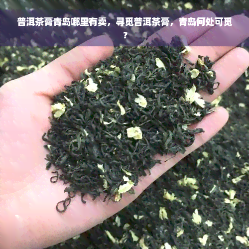 普洱茶膏青岛哪里有卖，寻觅普洱茶膏，青岛何处可觅？