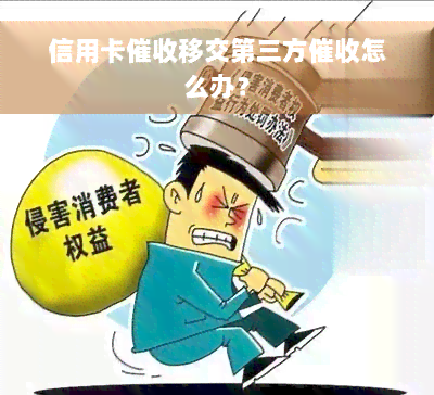 信用卡催收移交第三方催收怎么办？