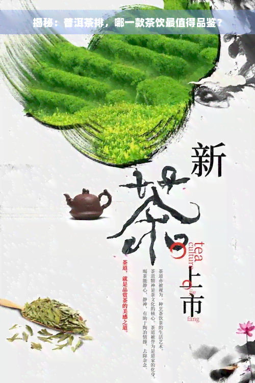 揭秘：普洱茶排，哪一款茶饮最值得品鉴？