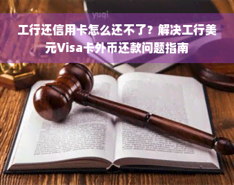 工行还信用卡怎么还不了？解决工行美元Visa卡外币还款问题指南